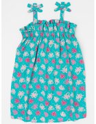 United Colors of Benetton Underwear Rochie midi cu imprimeu grafic - Roz/Verde persan