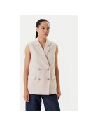 United Colors Of Benetton Vesta dama 29KBDJ00W - Bumbac/In - Bej - Bej
