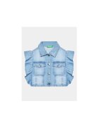 United Colors Of Benetton Vesta fete - 302092840 - Bumbac - Albastru - Albastru