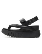 United Nude Sandale dama - DELTA TONG - Piele naturala - Negru