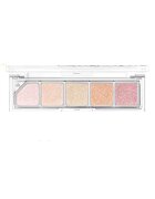 UNLEASHIA Mood Shower Face Palette Iluminator de fata Paleta No. 100 Ballerina Shower 4 gr