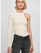 Urban Classics Body din bumbac organic cu o singura maneca - Crem