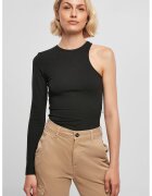 Urban Classics Body din bumbac organic cu o singura maneca - Negru