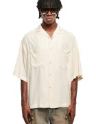 Urban Classics Camasa supradimensionata cu buzunare pe piept - Crem