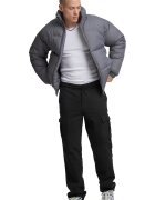 Urban Classics Geaca scurta cu vatelina si croiala lejera - Gri inchis