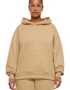 Urban Classics Hanorac cu buzunar kangaroo - Bej inchis