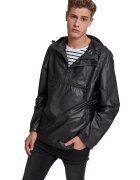 Urban Classics Jacheta cu gluga - fara inchidere - Negru