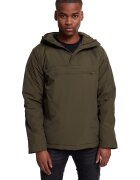 Urban Classics Jacheta cu gluga si buzunar cu fermoar - Verde sparanghel