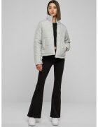 Urban Classics Jacheta regular-fit cu fermoar - Gri deschis