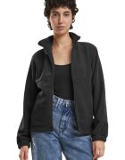 Urban Classics Jacheta uni cu guler inalt - Negru