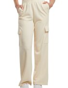 Urban Classics Pantaloni de trening cu croiala ampla si buzunare cargo - Alb fildes