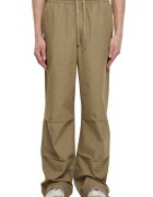 Urban Classics Pantaloni relaxed fit cu snur in talie - Kaki