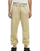 Urban Classics Pantaloni sport cu mansete si talie elastica - Bej