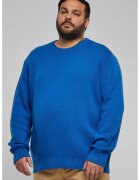 Urban Classics Pulover uni cu decolteu la baza gatului - Albastru royal