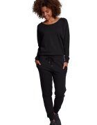Urban Classics Salopeta din bumbac cu decolteu rotund - Negru