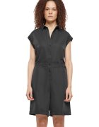 Urban Classics Salopeta scurta cu buzunare aplicate - Negru