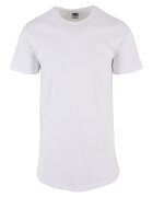 Urban Classics Tricou lung cu model uni - Alb