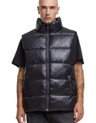 Urban Classics Vesta cu vatelina si buzunare laterale - Negru