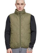 Urban Classics Vesta cu vatelina si buzunare laterale - Verde masliniu