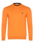 US Polo Assn Bluza barbati - bumbac - portocaliu - Portocaliu