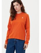 US Polo Assn Bluza dama - 304797323 - Bumbac - Portocaliu - Portocaliu