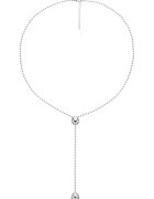 US Polo Assn Colier lung - Argintiu
