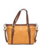 US Polo Assn Geanta de umar - U.S. Polo Assn - galben - 31x20x11cm - poliuretan