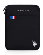 US Polo Assn Husa textila pentru laptop - Negru - 29.5x20x1