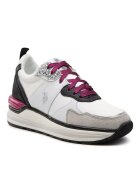 US Polo Assn Pantofi dama - 301520375 - Piele nabuc - Alb - Alb