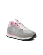 US Polo Assn Pantofi sport Baieti/Fete - Textil - Gri
