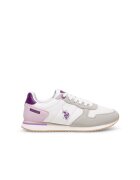 US Polo Assn Pantofi sport dama - - Textil - Alb - Alb