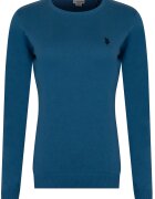 US Polo Assn Pulover de dama Sera Albastru