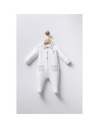 US Polo Assn Salopeta bebelusi - USB2257-WHITE - Alb -