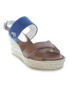 US Polo Assn Sandale dama - 302822157 - Piele ecologica - Maro - Maro