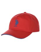 US Polo Assn Sapca de baseball din Bumbac cu Logo Brodat si Curea Reglabila ELIO coral