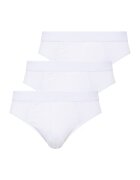 US Polo Assn Set de chiloti din amestec de modal -3 perechi - Alb