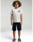 US Polo Assn Set de imbracaminte cu logo siimprimeu grafic - Portocaliu mandarina/Alb murdar/Bleumarin
