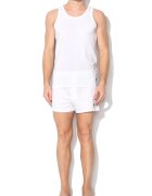 US Polo Assn Set de top si boxeri - Alb