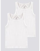 US Polo Assn Set de topuri de bumbac - 2 piese - Alb murdar
