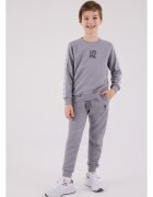 US Polo Assn Set doua piese pentru copii - US2231-4-YD-V1 - Gri