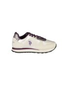 US Polo Assn Sneakers baieti - 50% Poliester - 50% Poliuretan - Alb - 23517 - Alb