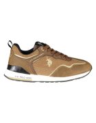 US Polo Assn Sneakers barbati - U.S. POLO BEST PRICE - 50% Poliester - 50% Poliuretan - Maro - 23735 - Maro