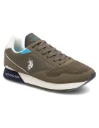 US Polo Assn Tenisi barbati NOBIL003G - kaki - sintetic