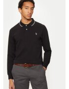 US Polo Assn Tricou barbati - 304796203 - Bumbac - Negru - Negru