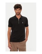 US Polo Assn Tricou barbati - negru - 70% poliester - 30% bumbac