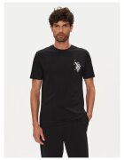 US Polo Assn Tricou barbati negru - bumbac