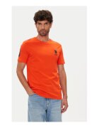 US Polo Assn Tricou barbati - portocaliu - 100% bumbac -