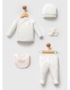 US Polo Assn U.S Polo Assn. Set 5 piese pentru nou nascuti