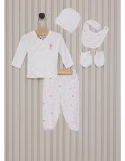 US Polo Assn U.S Polo Assn. Set 5 piese pentru nou nascuti