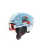 Uvex Casca de protectie sport Viti Set - 56/S - material plastic - albastru